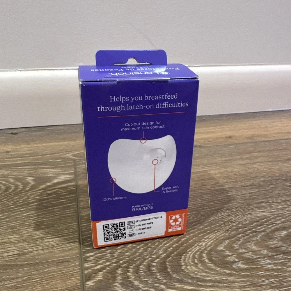 Lansinoh Contact Nipple Shield with Case‎ 16mm Size Small 2ct - Breastfeeding